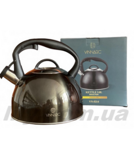 5214 Чайник зі свистком з нержавіючої сталі 3,0л Vinarc 