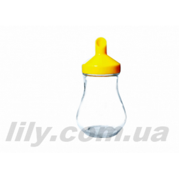 26391 Цукорниця скляна з дозатором 200мл