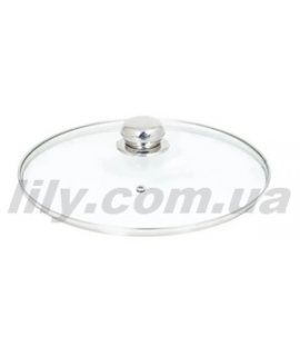 993 Кришка скляна з металевою ручкою 20см Frico 