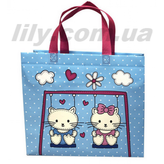 03011 Еко сумка ламінована mini (01) 