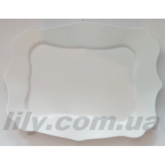 120-12-1 Блюдо квадратне white 12`` Vinnarc